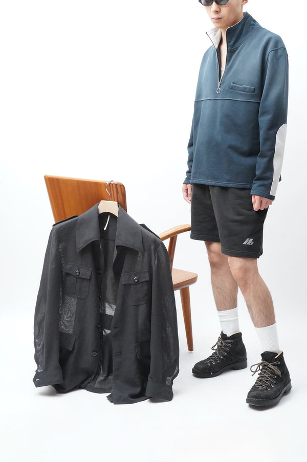 -Polyester mesh safari jacket-