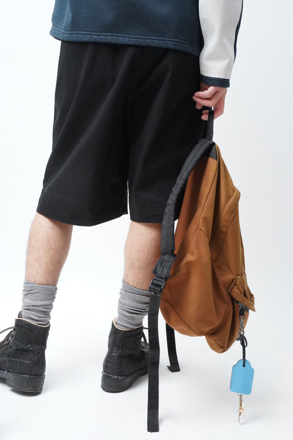 METHOD [Integrated Leather Belt Short Pants]