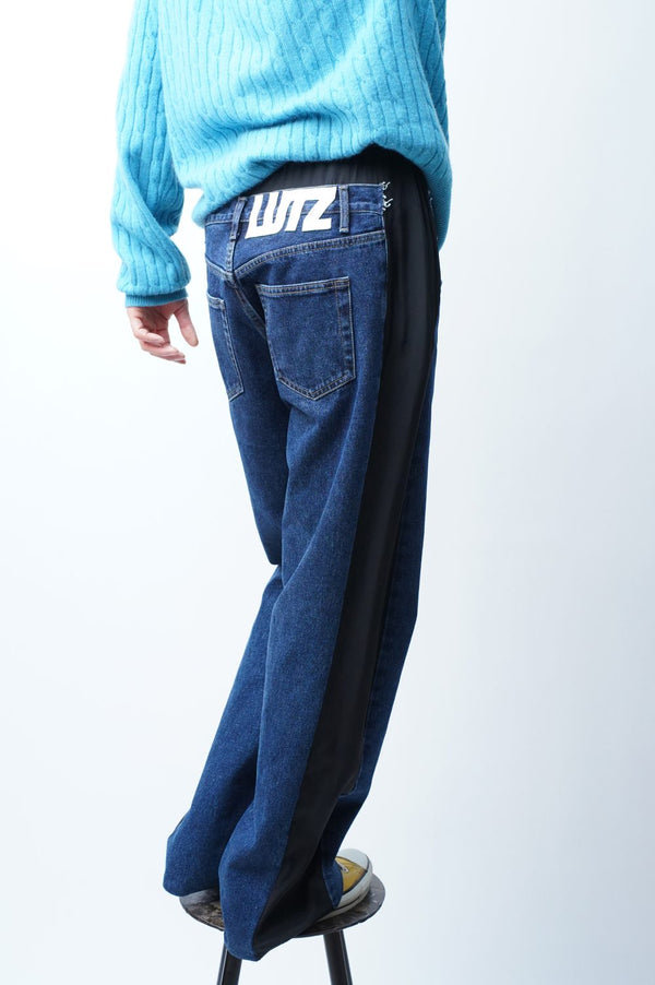 LOW DENIM PANTS