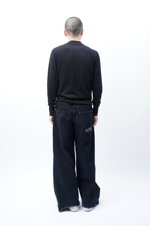 [MANHOLE EDITION] -Zip-up Cardigan-