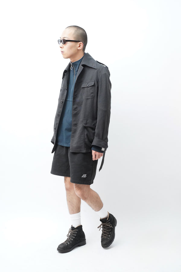 -Polyester mesh safari jacket-