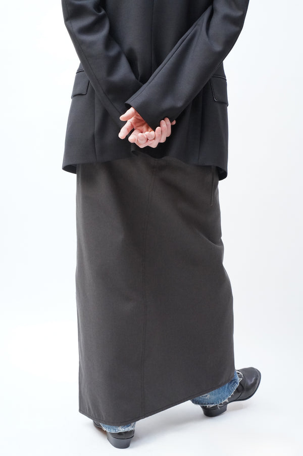 -SPAGO SKIRT- POLYESTER CANVAS