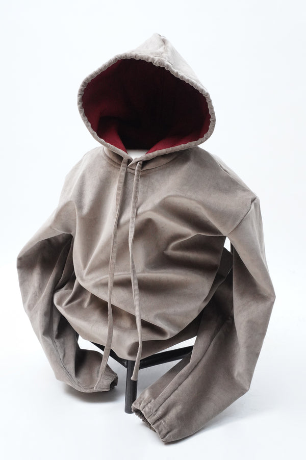 The Masha [Baby corduroy pullover hoodie]