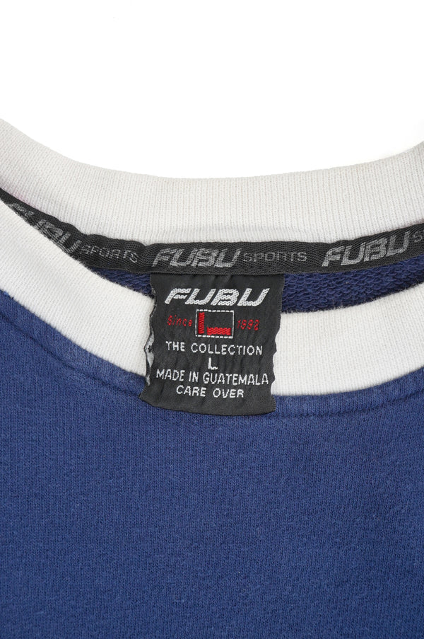 "FUBU" -Cut Off Design Sweat-