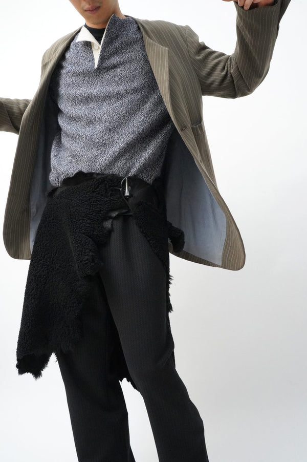TRACY -Merino Mouton Capelet-