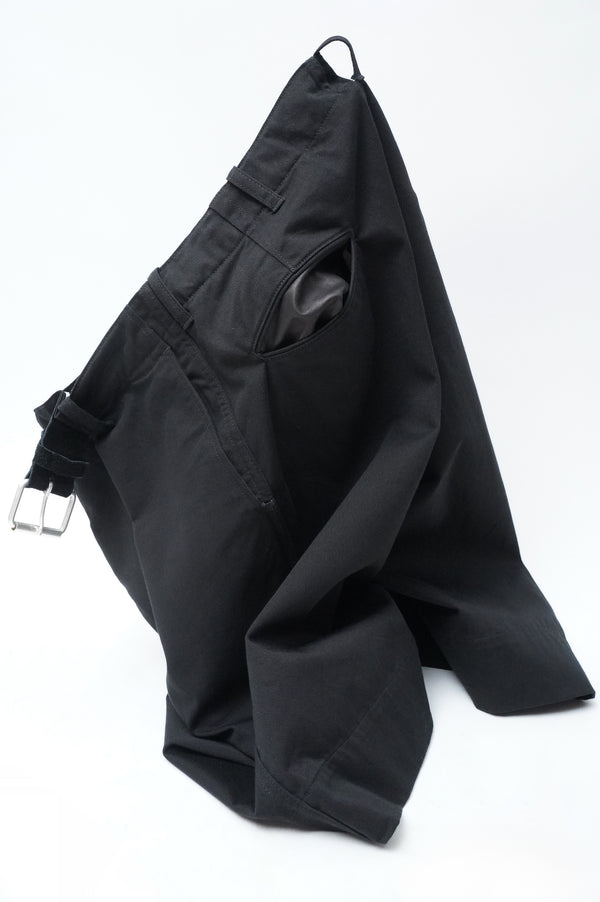METHOD [Integrated Leather Belt Short Pants]