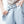 -WASHED ORGANIC COTTON BELTED 1TUCK TROUSER-