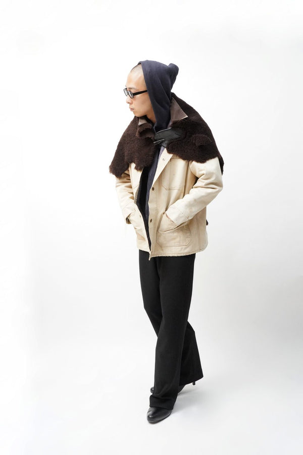 TRACY -Merino Mouton Capelet-