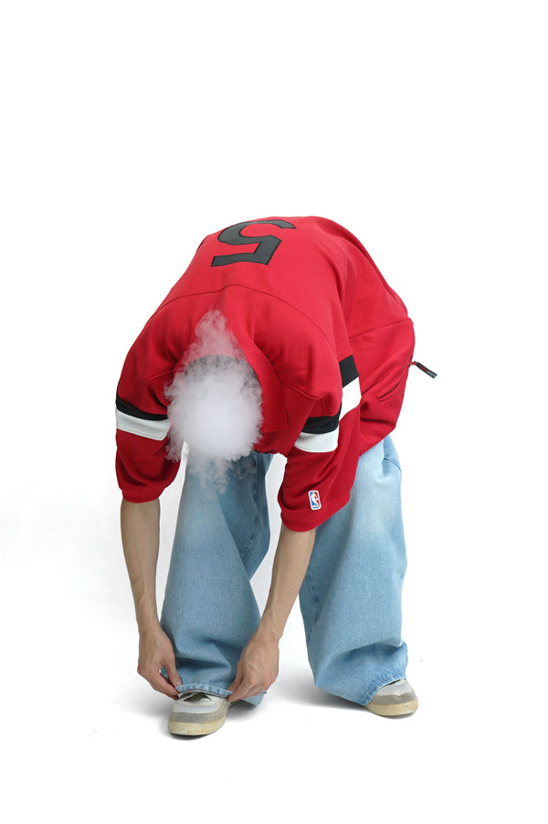 "FUBU" -Chicago Bulls S/S Jersey Blouson-