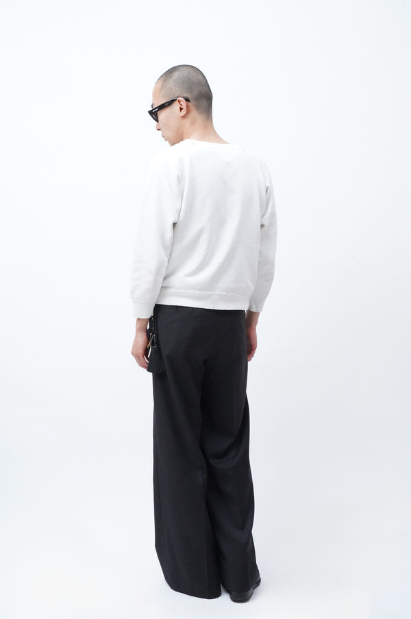 60's "UNKNOWN" -Anker Logo Printed Sweat-
