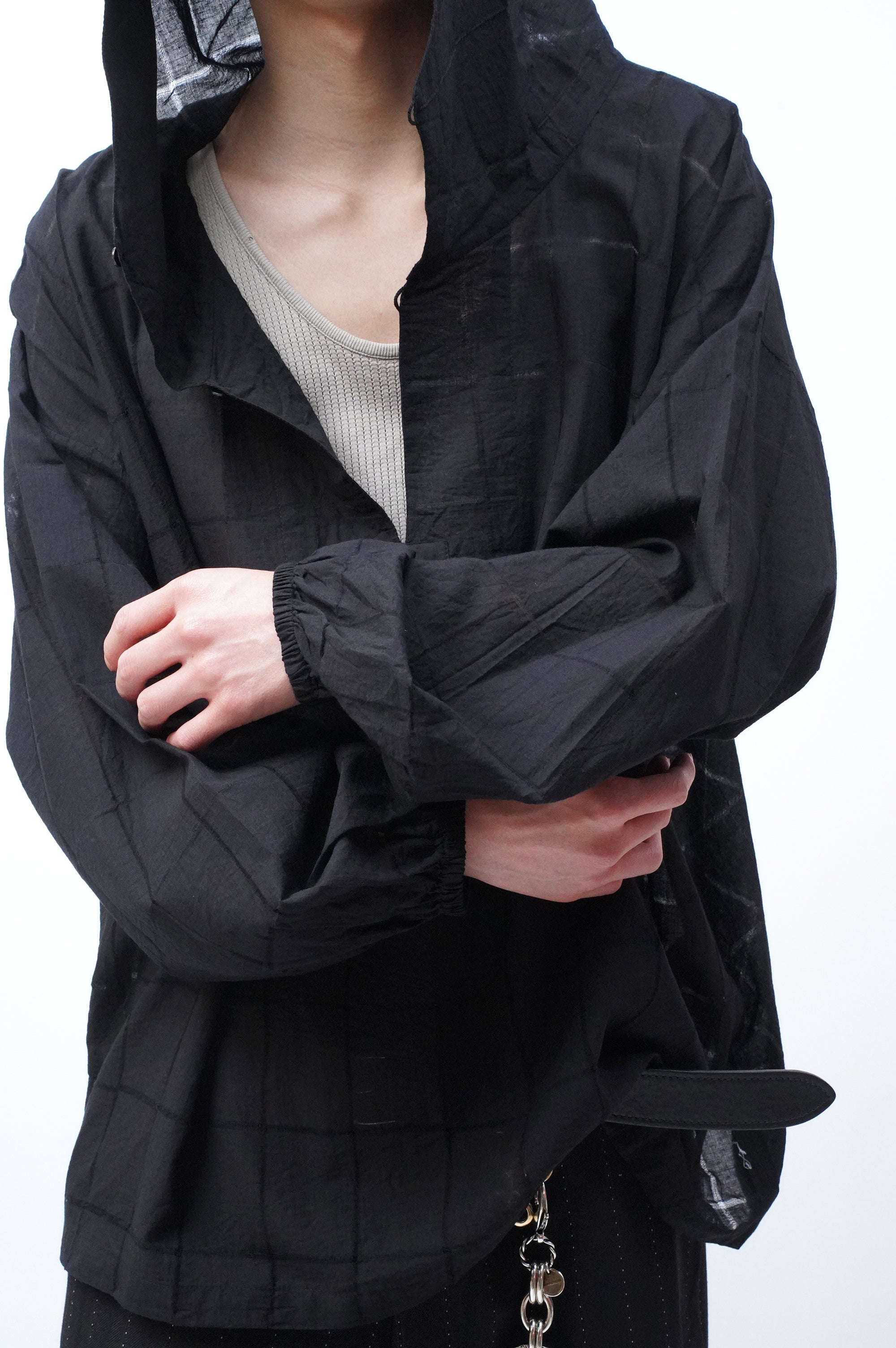 C.BIDDU -Snow Parka - Hand Cut Lattice Fabric – MANHOLE ONLINE STORE