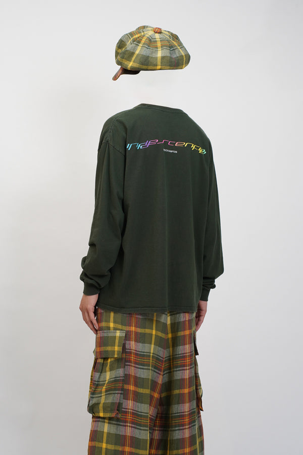 2018`s "UNKNOWN" -"Brockhampton/Iridescence" Printed L/S Tee-