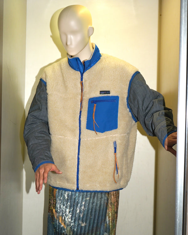 KHOKI -Fleece-texture Jacket-