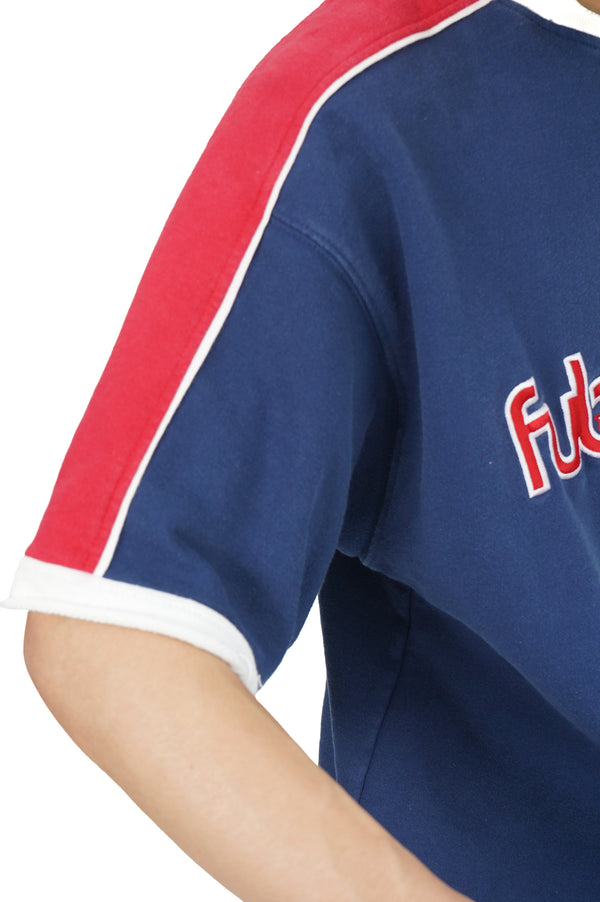 "FUBU" -Cut Off Design Sweat-