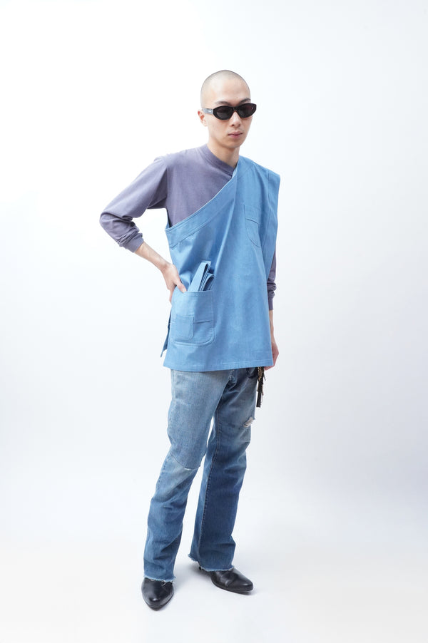 Hammer One Shoulder Apron in Dorothy