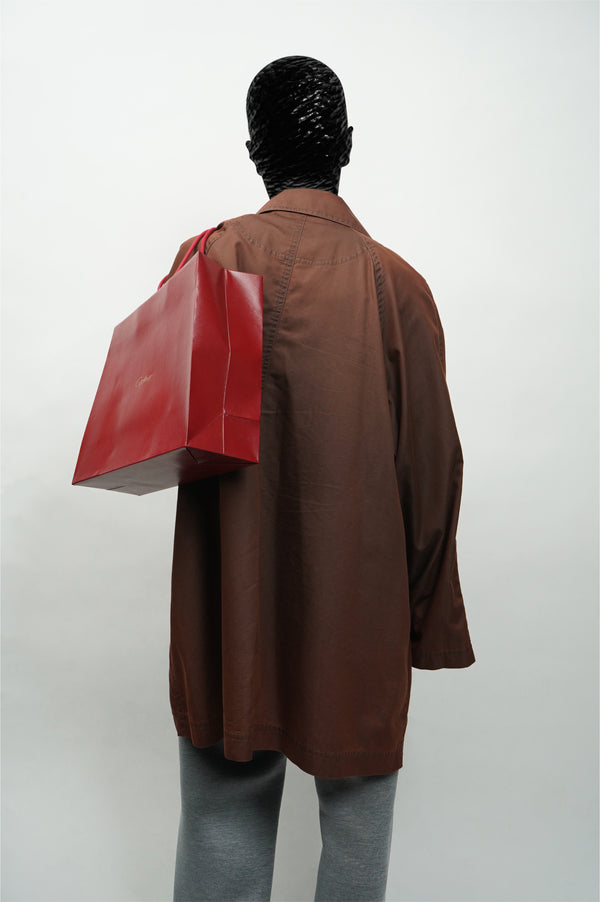 80`s "HAI Sporting Gear" -Cotton Wide Half Coat-
