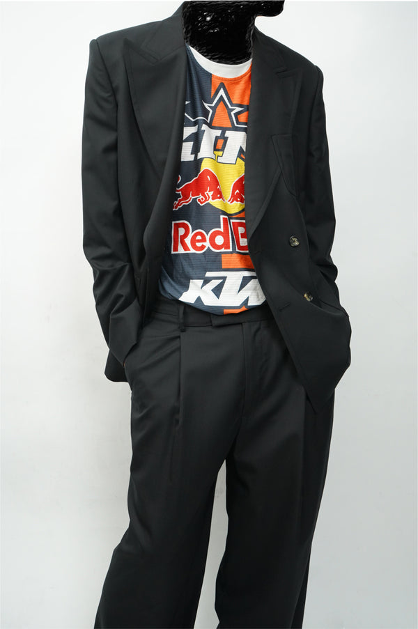 "MARINA YEE" -HI SHOULDER DB JACKET-