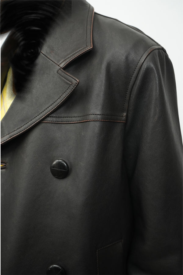 "NAMACHEKO" -ELIJHA LEATHER JACKET-