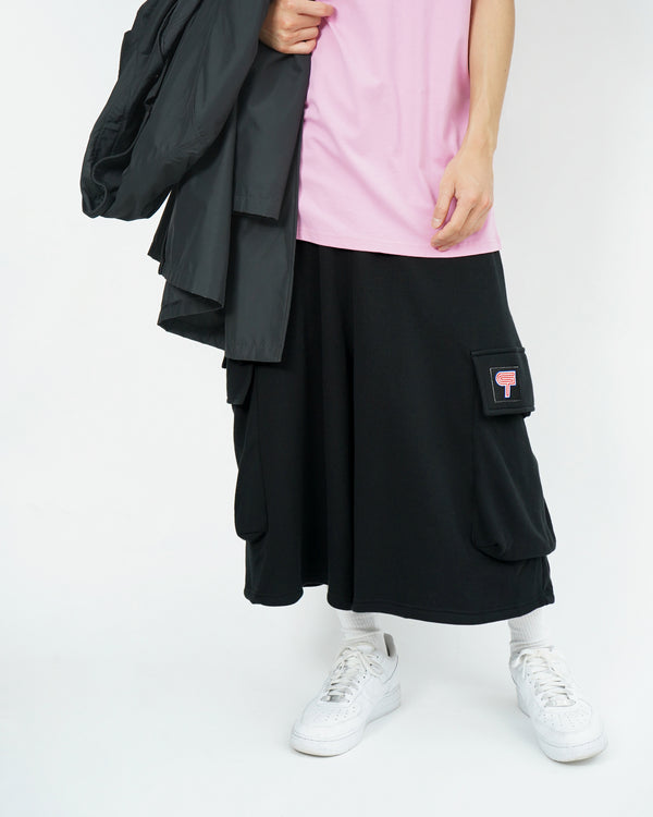 "STAY FAT" -Sweat Cargo Shorts-