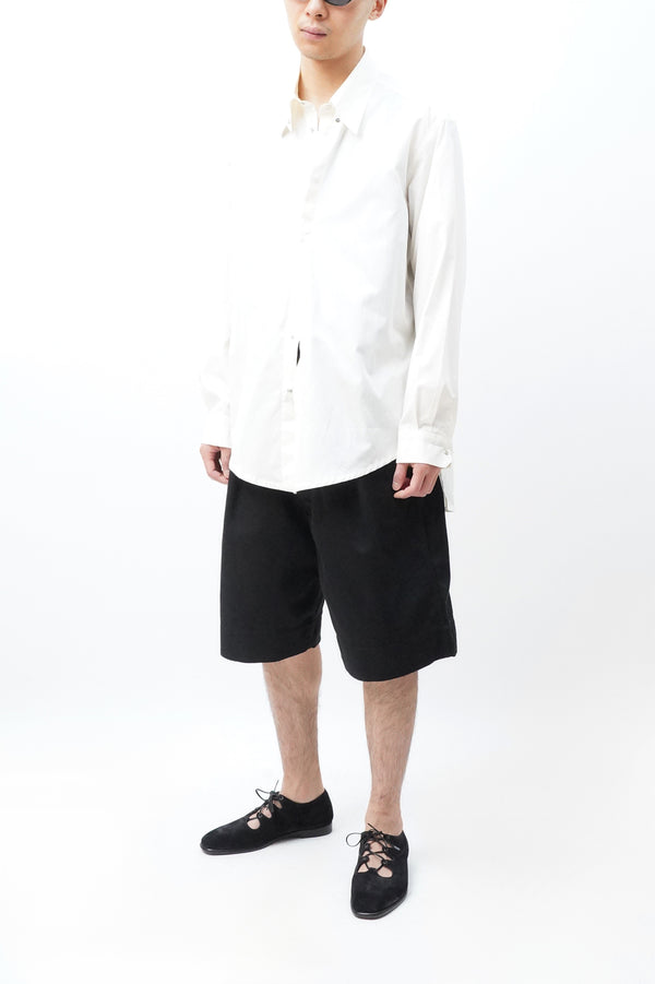 METHOD [Integrated Leather Belt Short Pants]