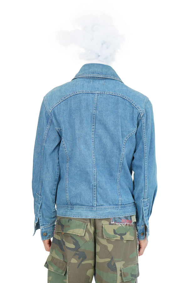 70's "THE BOTTOM HALF" -DENIM JACKET-
