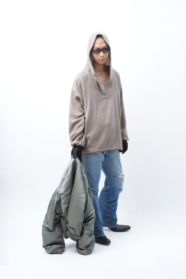 LANEGAN -CASHMERE TWEED SNOW PARKA-