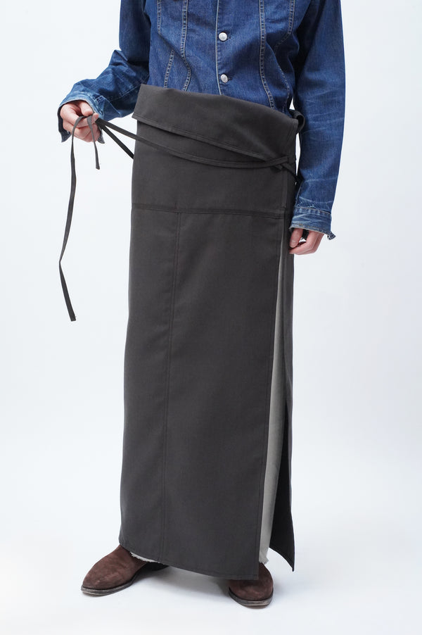 -SPAGO SKIRT- POLYESTER CANVAS