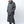 -PULLOVER SMOCK- [BLACK&WHITE TWEED]