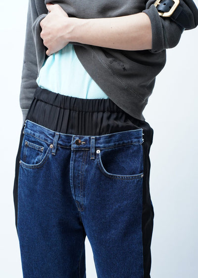 LOW DENIM PANTS