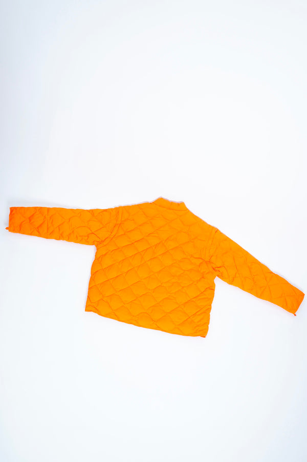 90's ”J.CREW” -Detachable Sleeve Down Jacket-
