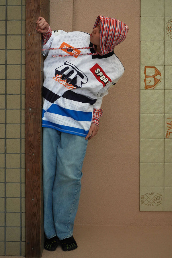 -OVERSIZED HOCKEY TOP-