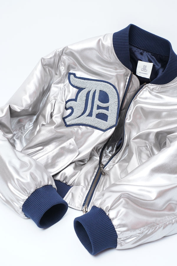 Dechamps - Silver Bomber Jacket -
