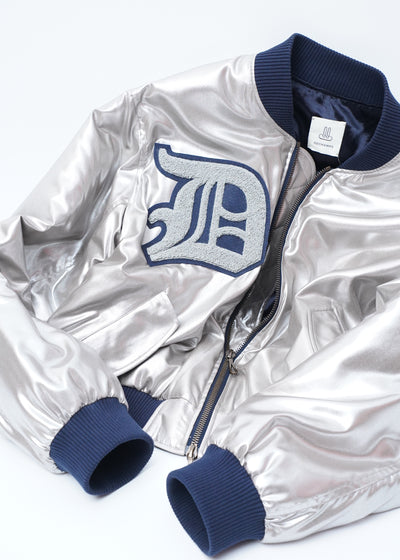 Dechamps - Silver Bomber Jacket -