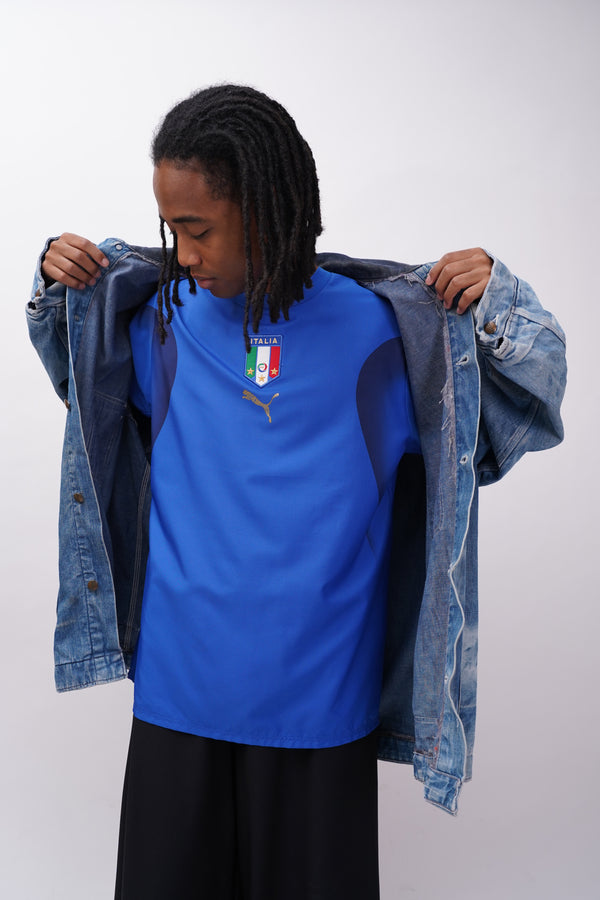 "PUMA" -"ITALIA" S/S Game Shirt-