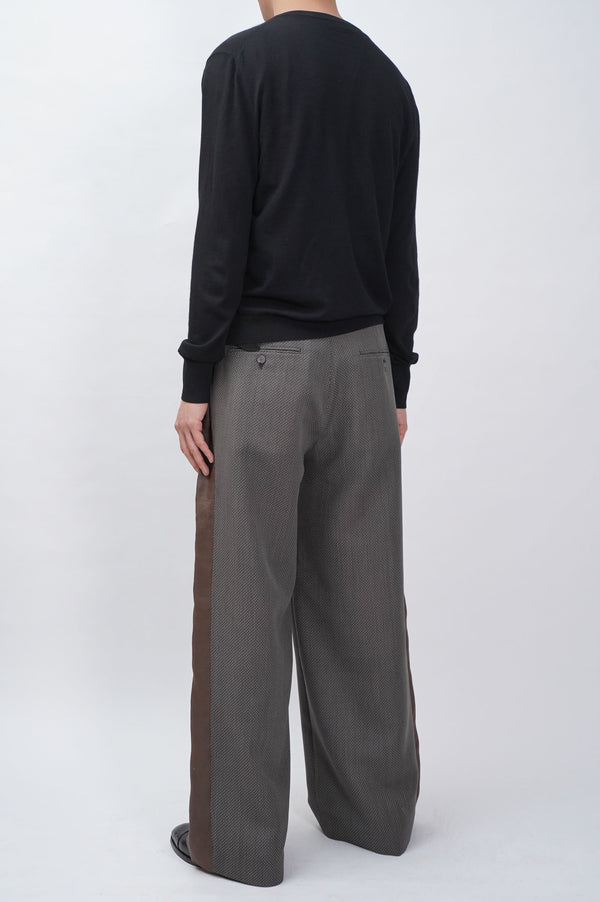 -SW Two Tuck Baggy Trousers-