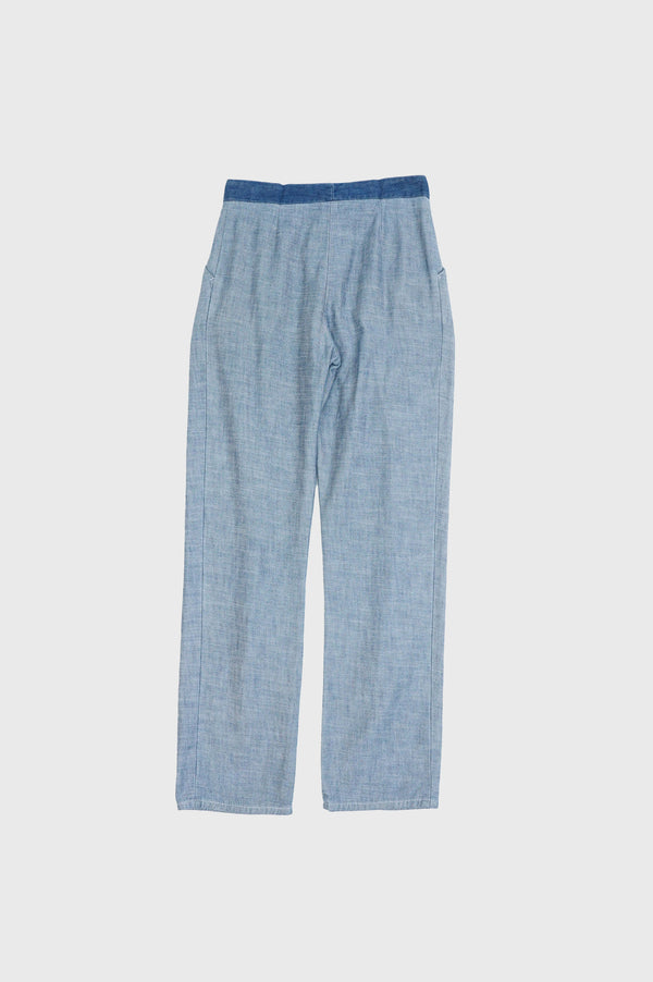 "SEE BY CHLOE" -2tuck In Side Out Denim Pants-