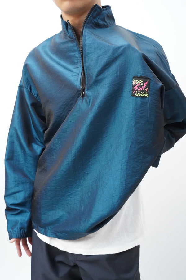 80'S "SURF STYLE" -Half Zip Pullover-