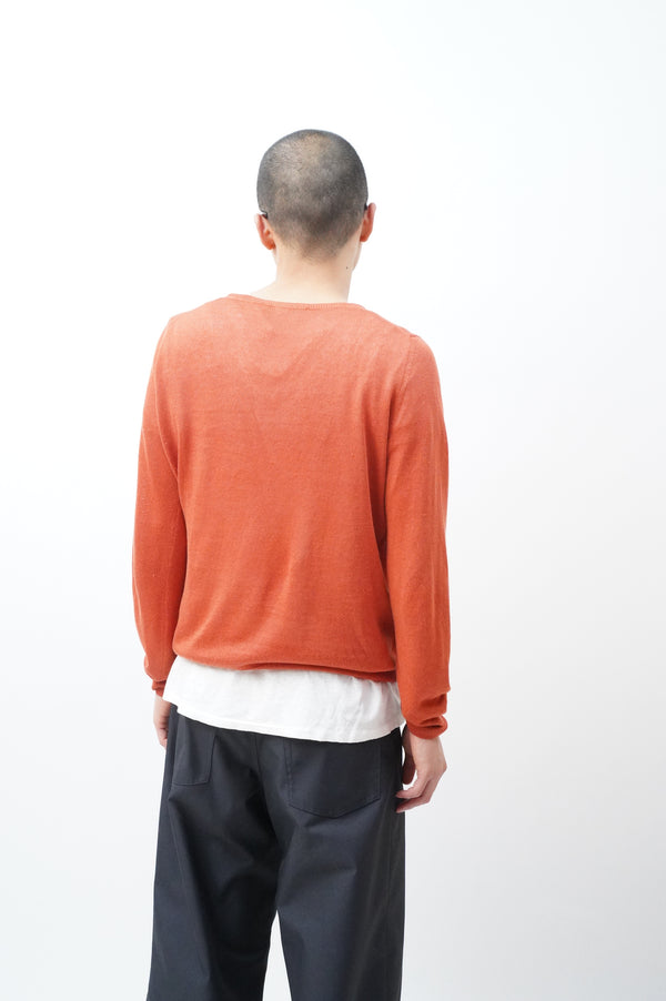 "Loro Piana" -V/N Knit Sweater-