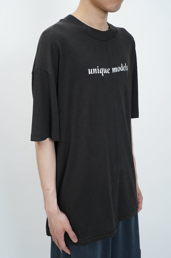 80's "STEDMAN" -"UNIQUE MODEL" S/S Printed Tee-