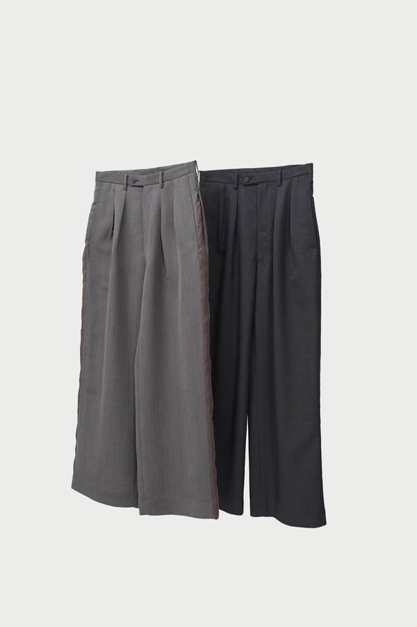 -SW Two Tuck Baggy Trousers-