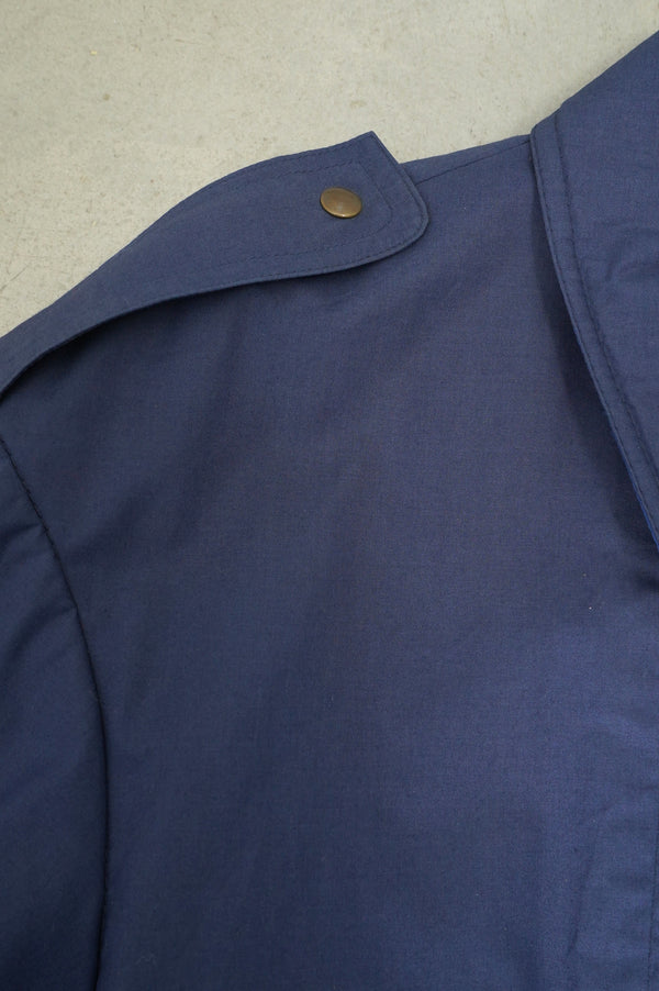 80`s "adidas" -Nylon Padded Trench Coat-