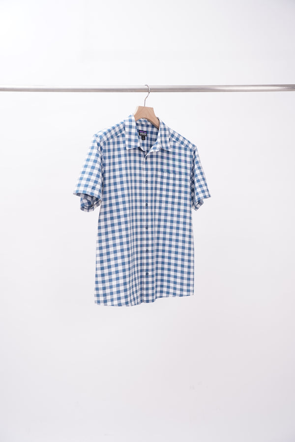 "PATAGONIA" -Cotton Gingham Check S/S Shirt-