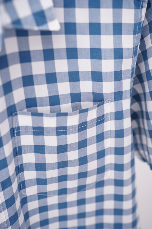 "PATAGONIA" -Cotton Gingham Check S/S Shirt-