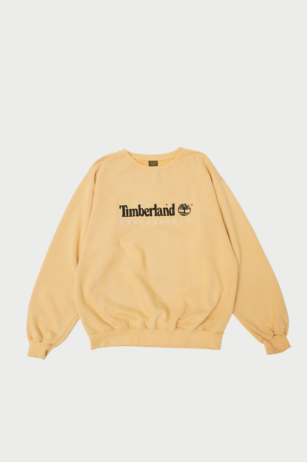 "Timberland" -Logo Embroidery C/N Sweat Shirts-