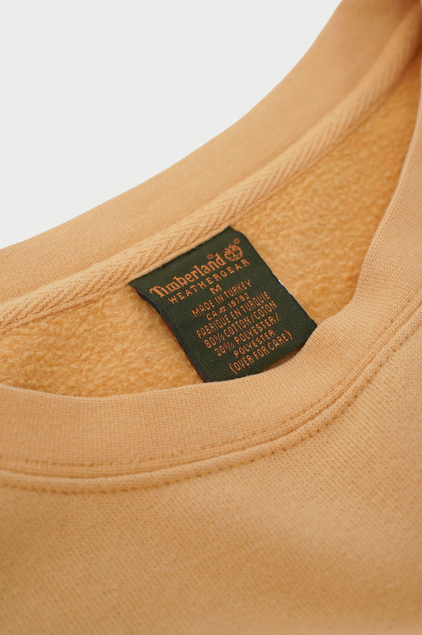 "Timberland" -Logo Embroidery C/N Sweat Shirts-