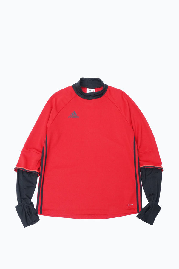 "adidas" -Layered Design Game L/S Tee-