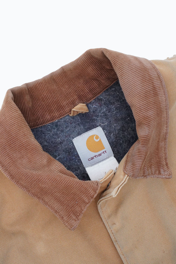 80's "CARHARTT" -Blanket Liner Duck Chore Coat-