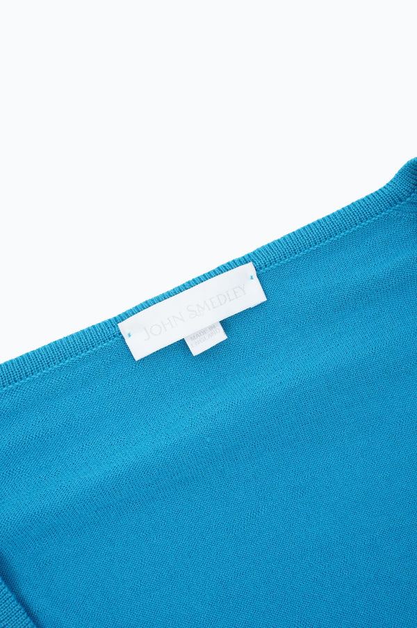 "JOHN SMEDLEY" -V/N Wool Knit Sweater-