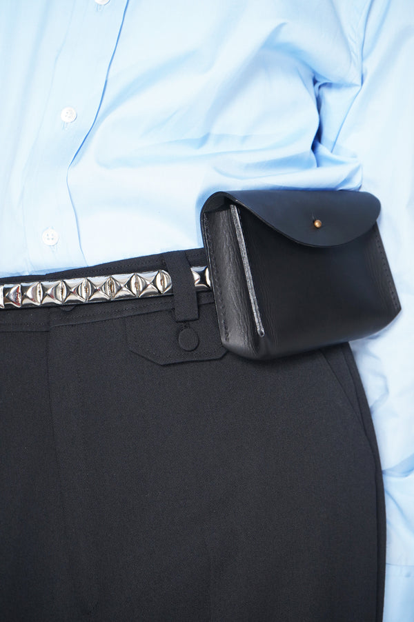 ×Kingsley Walters Studio -Waist Pouch Studded Belt-
