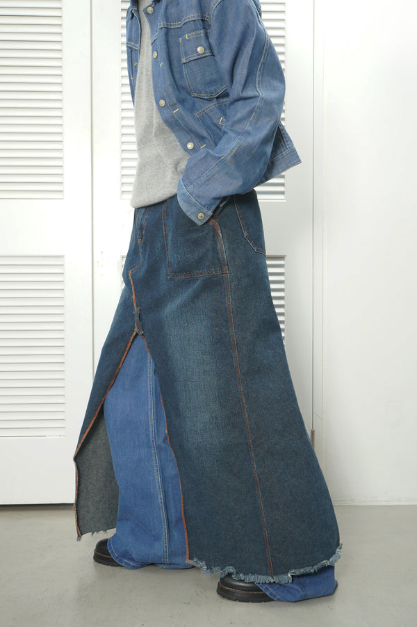 90's "JPG" -Denim Skirt-